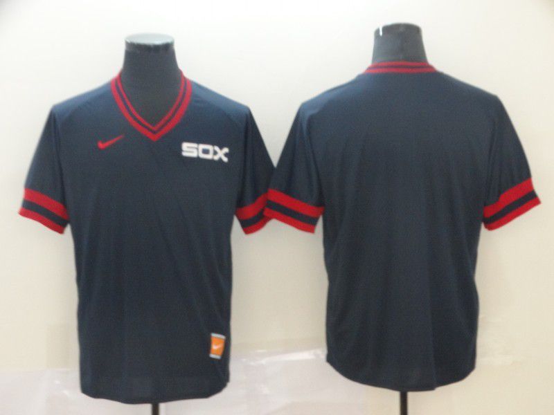 Men Chicago White Sox Blank Blue Game Throwback Nike 2022 MLB Jersey->los angeles angels->MLB Jersey